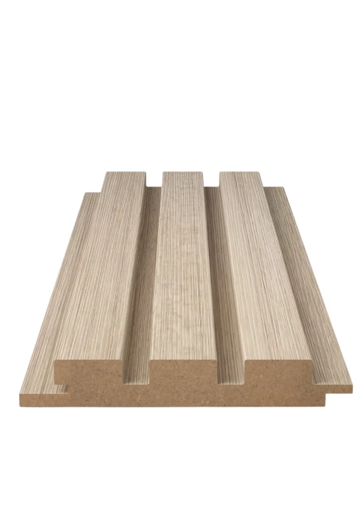 Hogar Teak Black Collection Flue Teak MDF duvar paneli