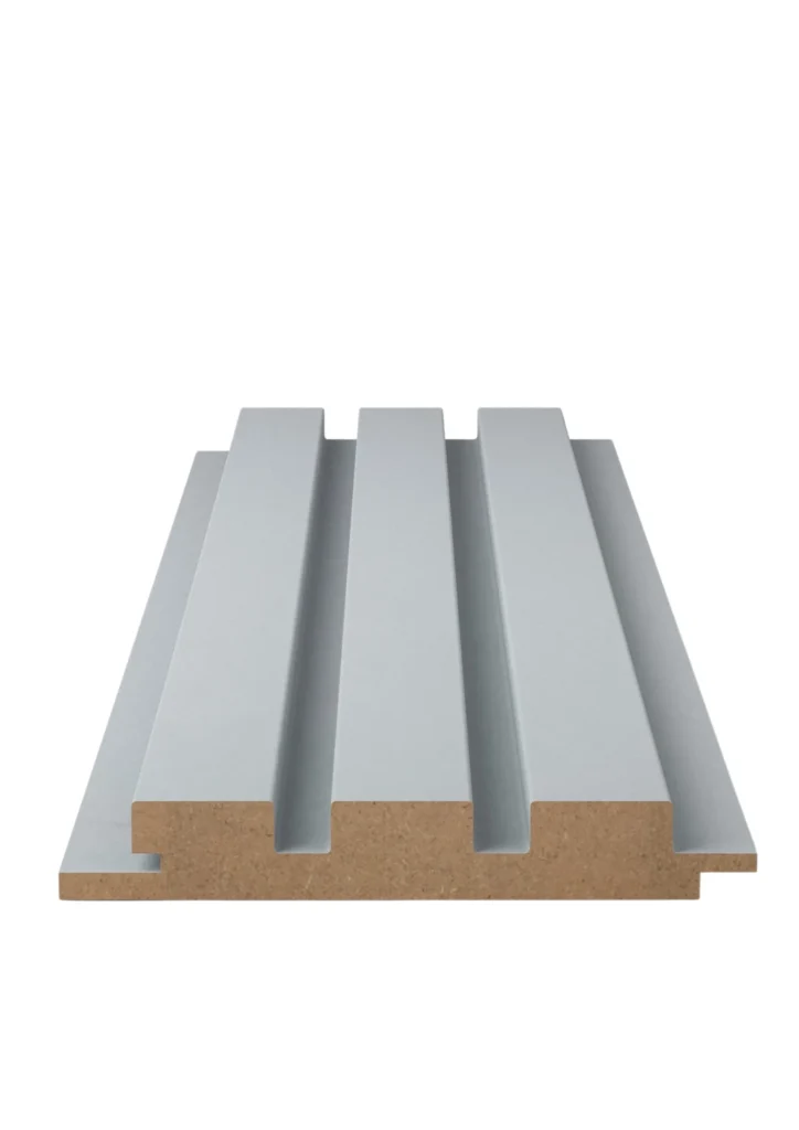 Hogar Teak Black Collection Ice Gray MDF duvar paneli