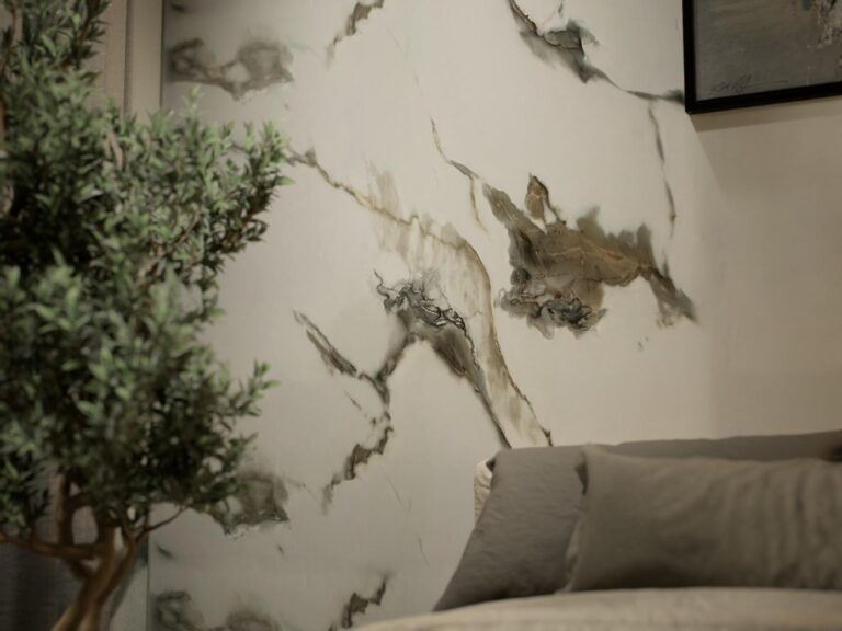 PVC Marble wall panel interior wall application