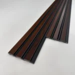 QWP-PL3 Kızıl Ceviz Polimer Lambri | Quick Wall Panel Polimer Duvar Paneli