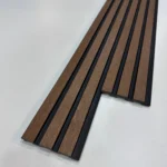 QWP-PL6 Hasır Ceviz Polimer Lambri | Quick Wall Panel Polimer Duvar Paneli