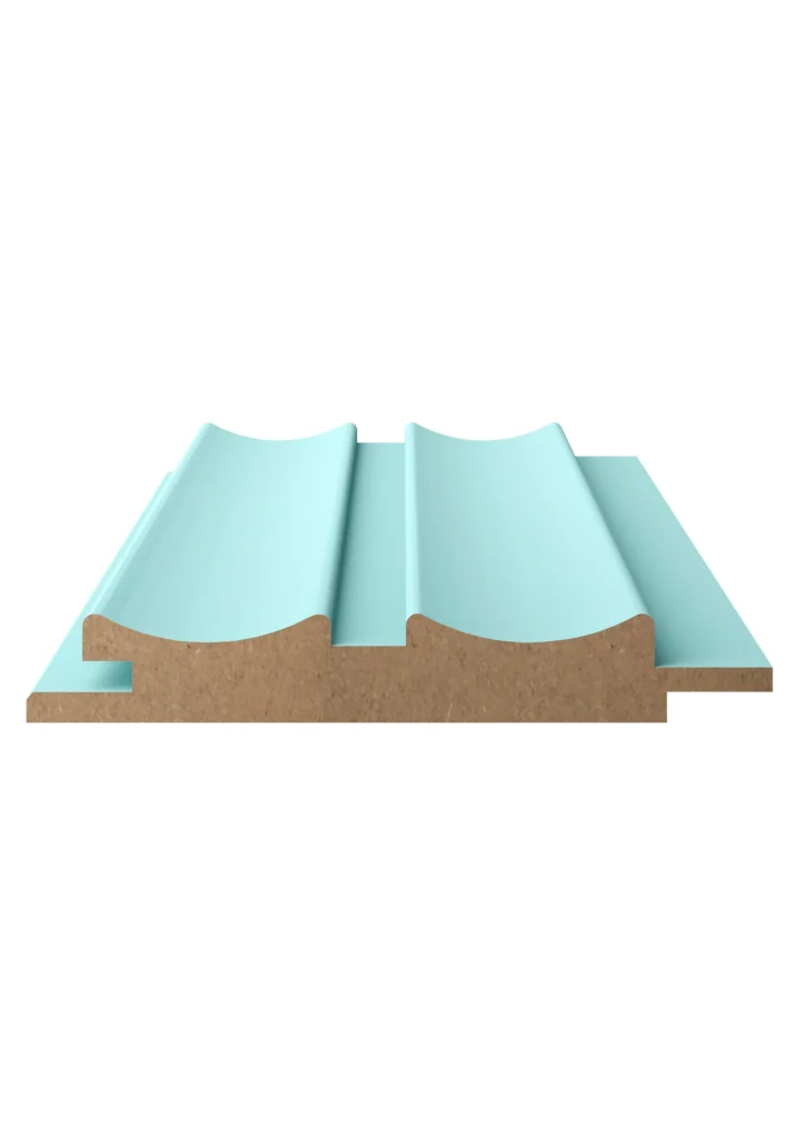 Doric Collection Baby Blue MDF duvar paneli