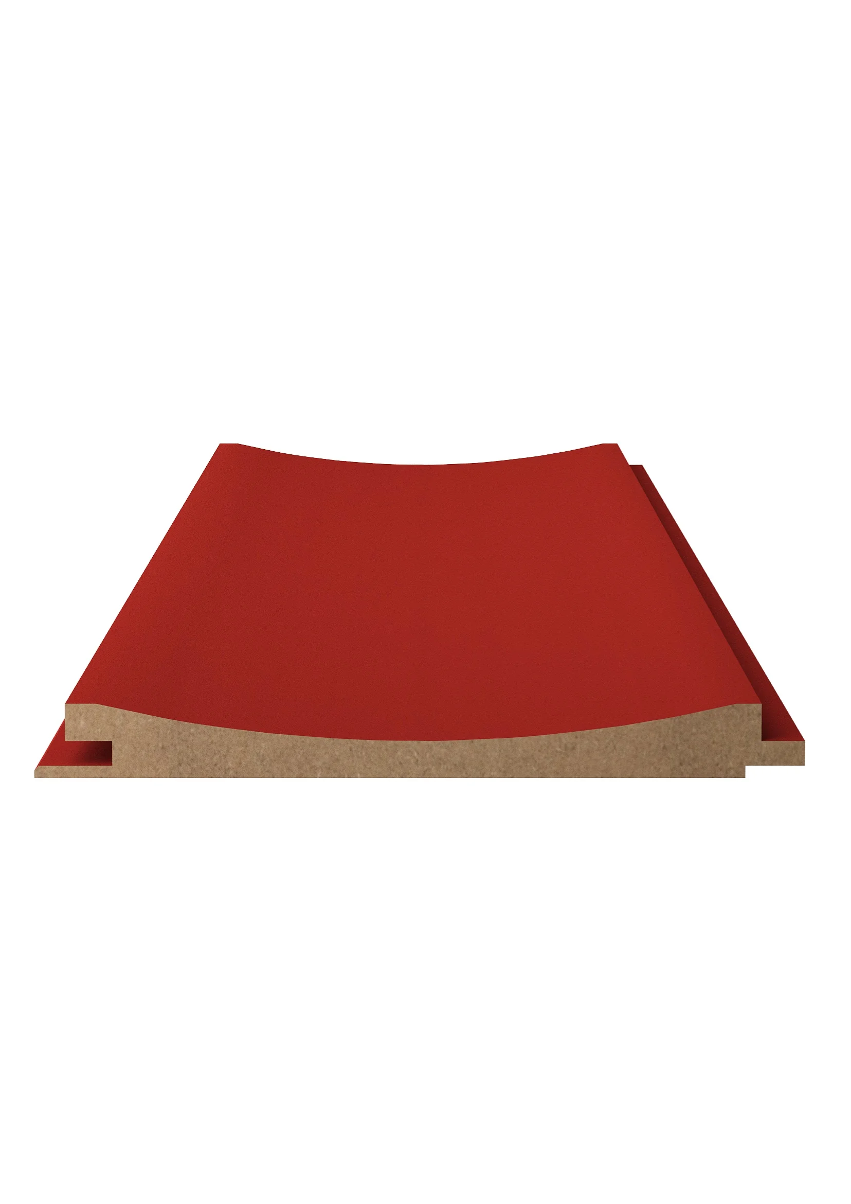 QWP-D Merlot Dante Collection kırmızı kavisli MDF duvar paneli