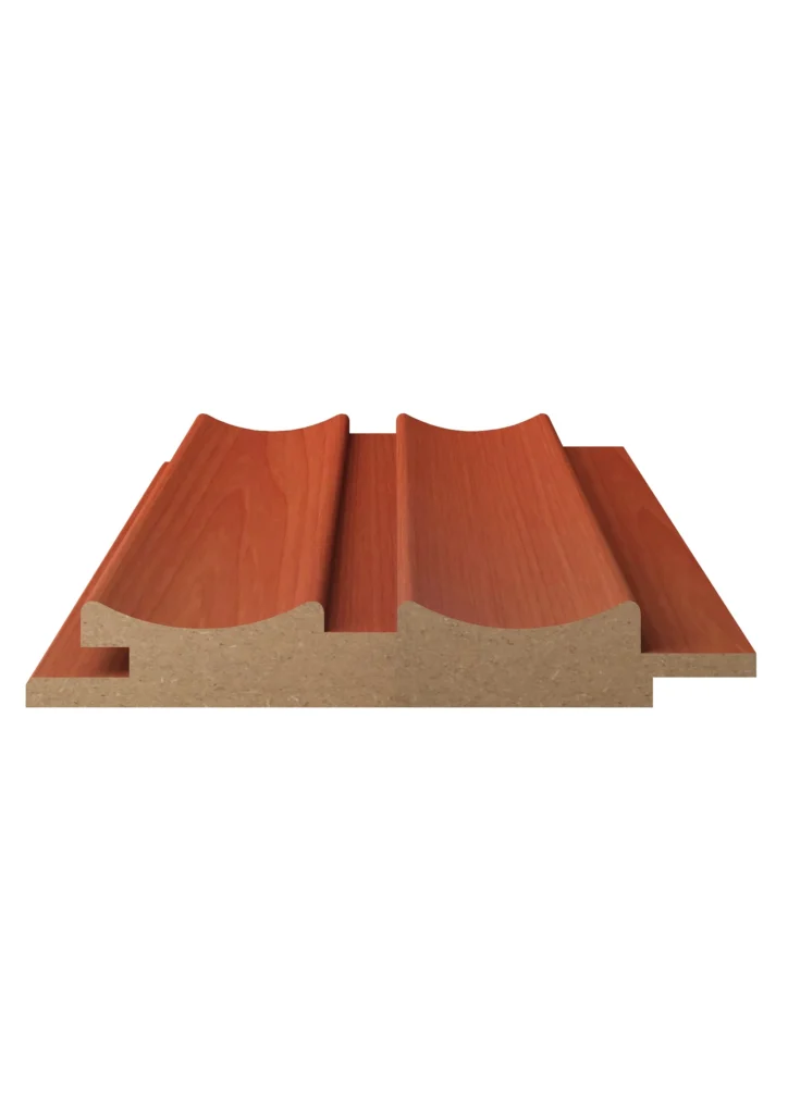 Doric Collection Cherry reddish wood effect MDF wall panel