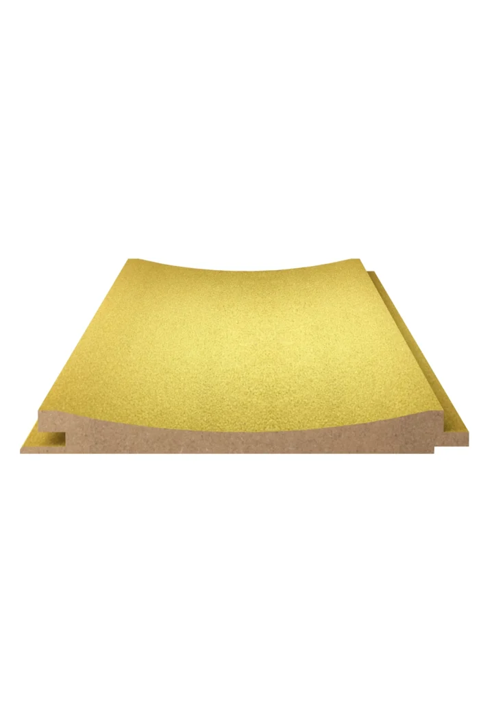 Dante Collection Flashy yellow MDF wall panel