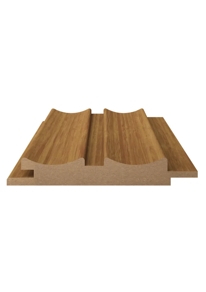 Doric Collection Indian Red warm wood effect MDF wall panel