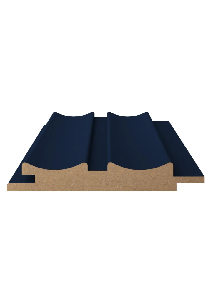 Doric Collection Marine blue MDF wall panel